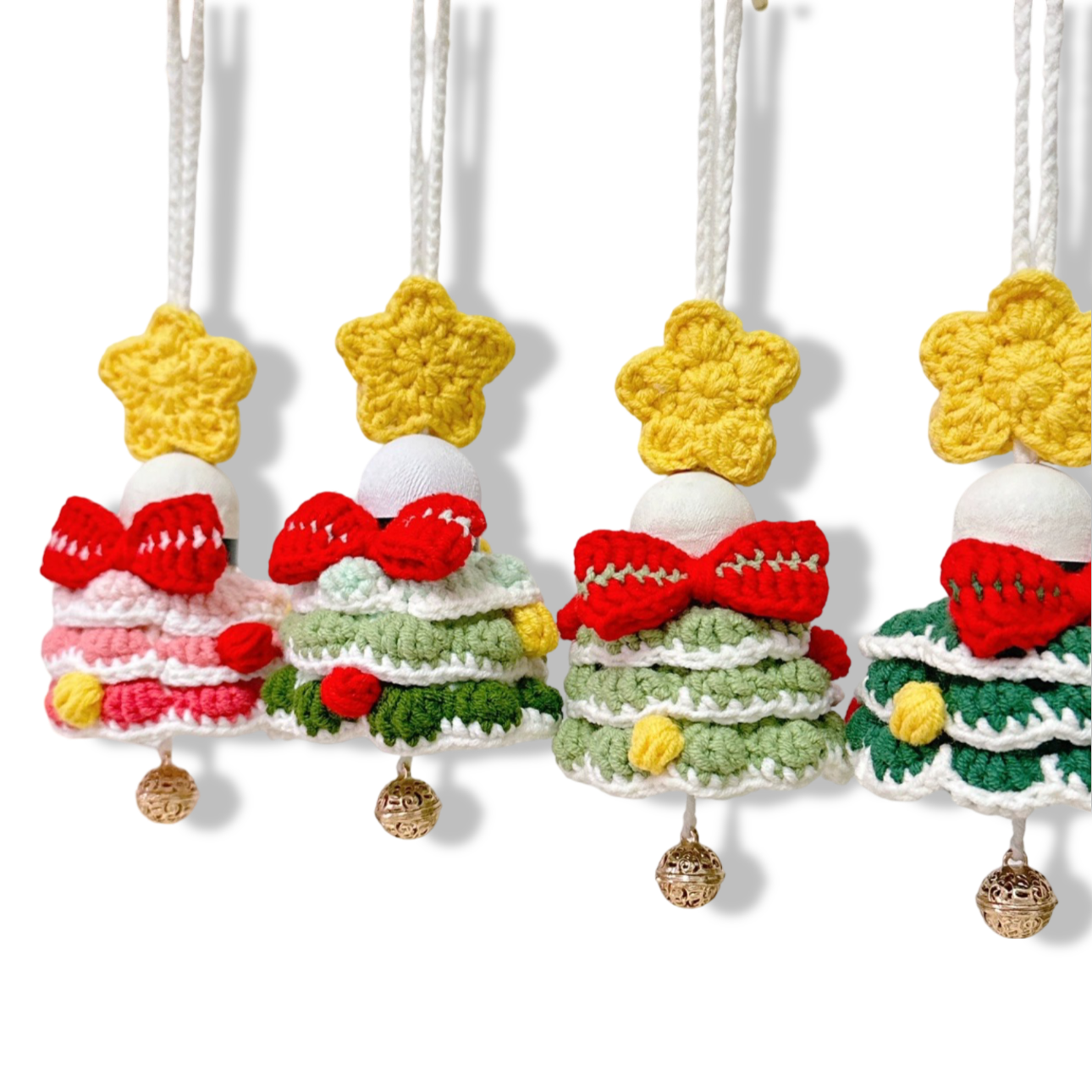 Handmade Badminton Keychain Christmas Ornament