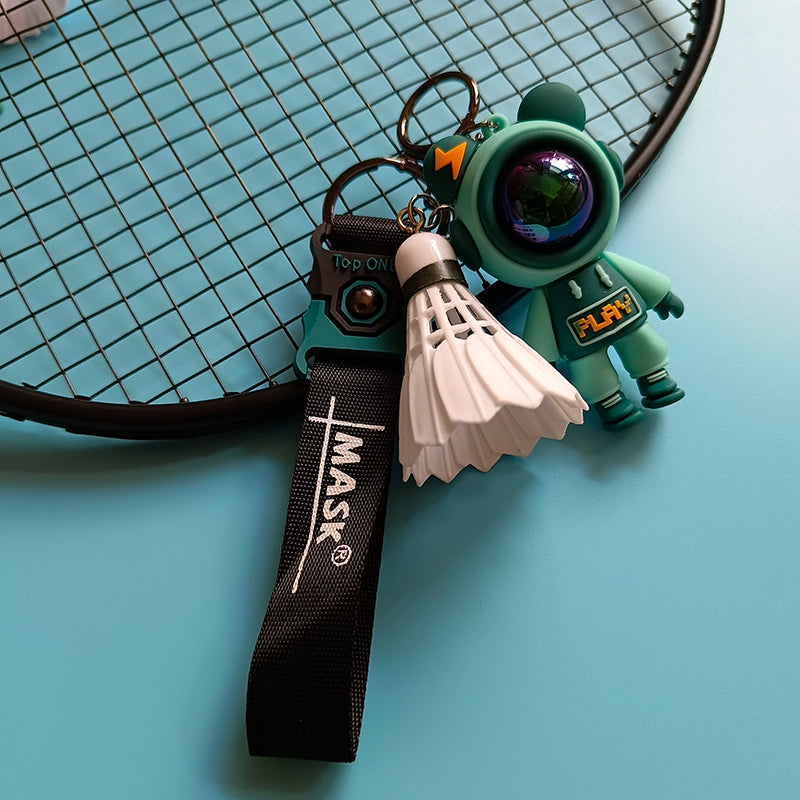Badminton Keychain Prize Gift