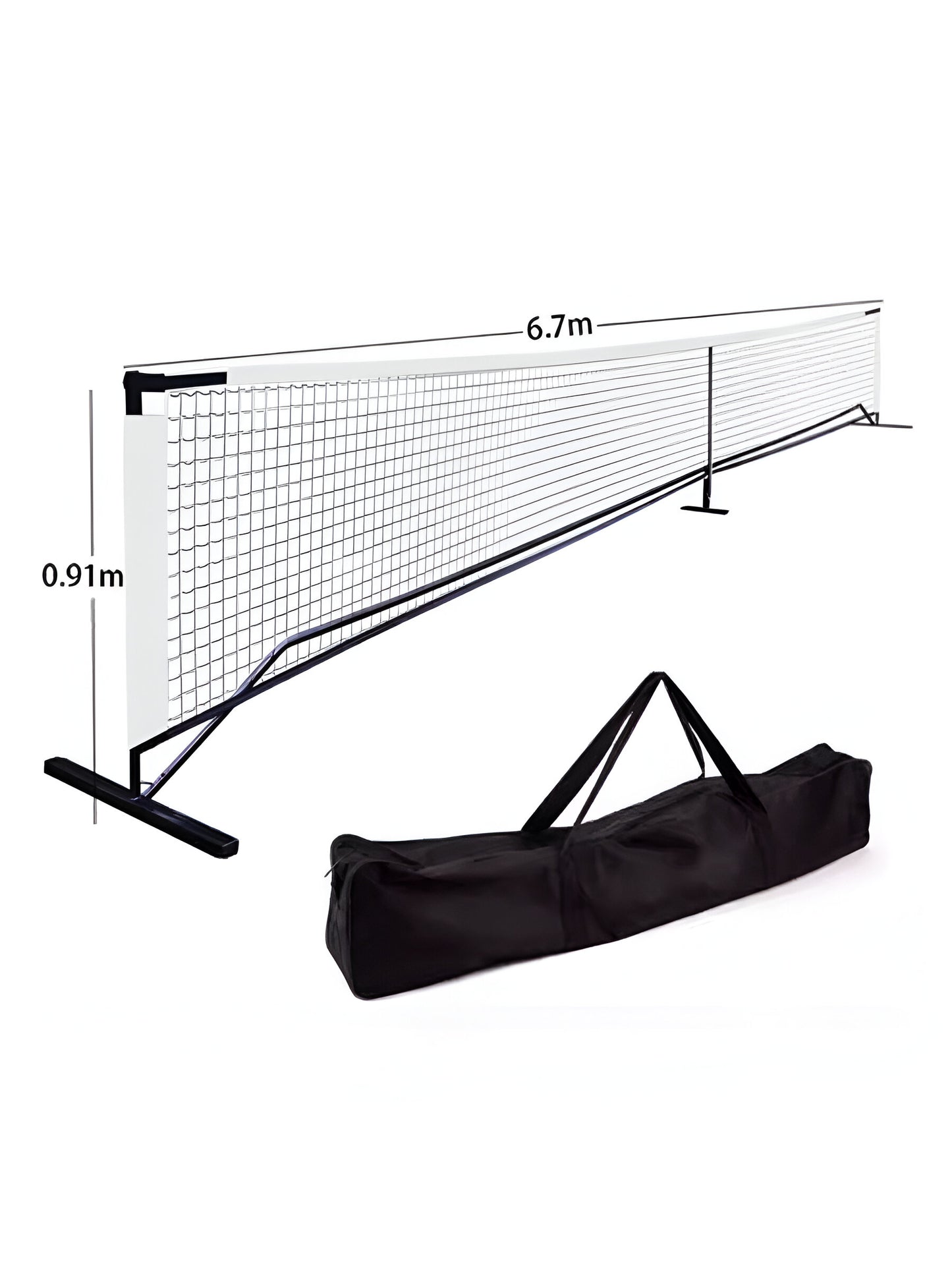 USAPA Regulation Size Pickleball Net For Outdoor And Indoor - Portable 22FT