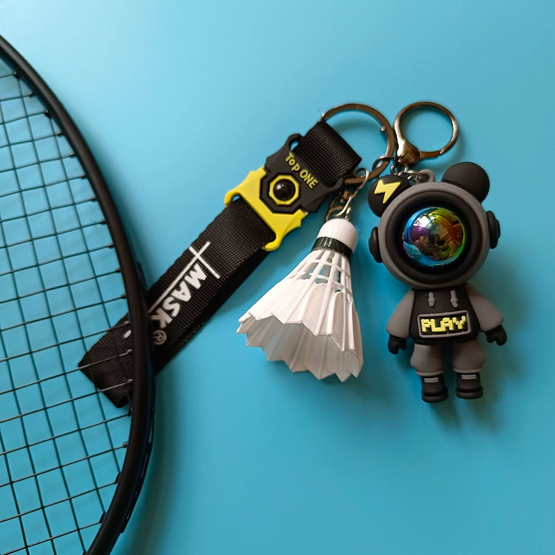 Badminton Keychain Prize Gift