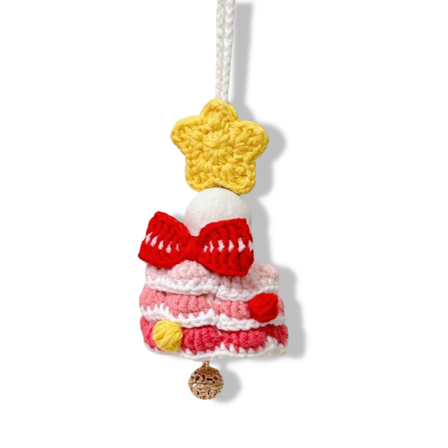 Handmade Badminton Keychain Christmas Ornament