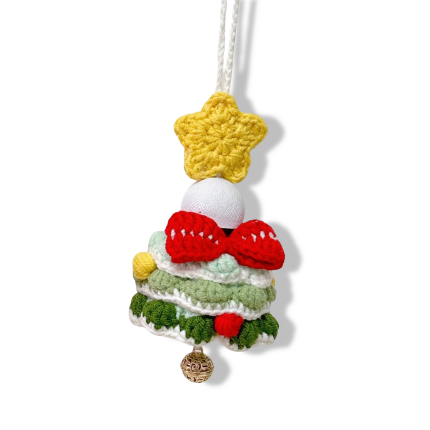 Handmade Badminton Keychain Christmas Ornament
