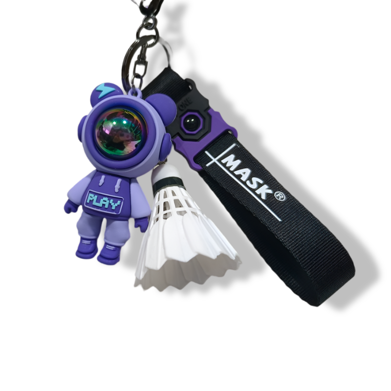 Badminton Keychain Prize Gift