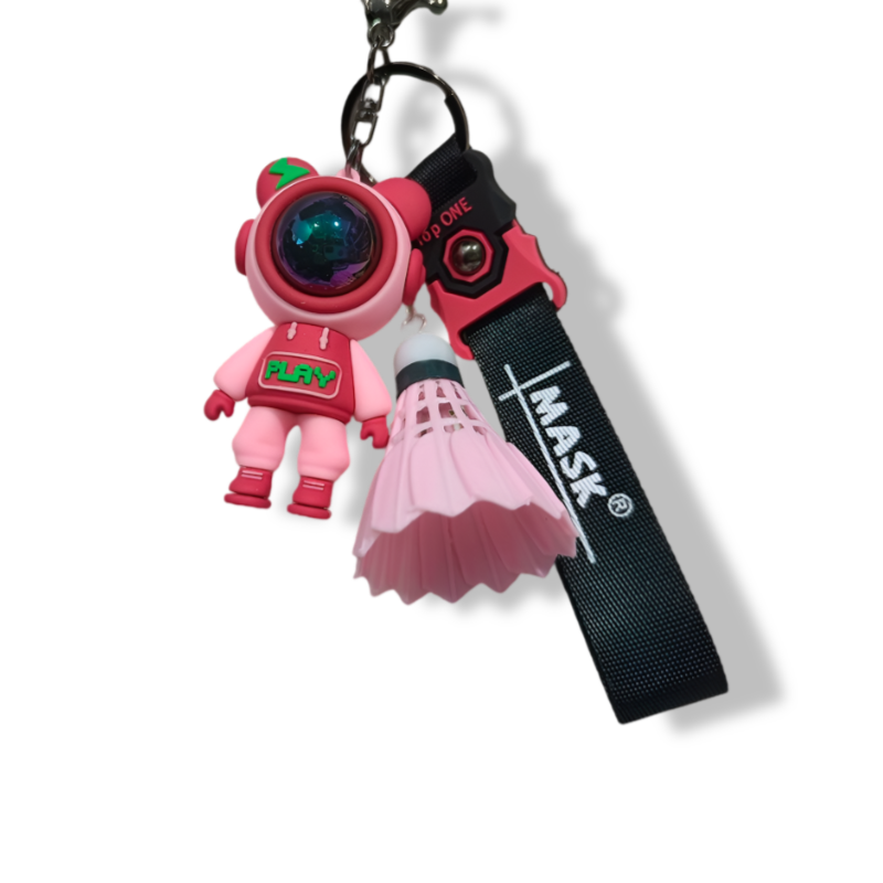 Badminton Keychain Prize Gift